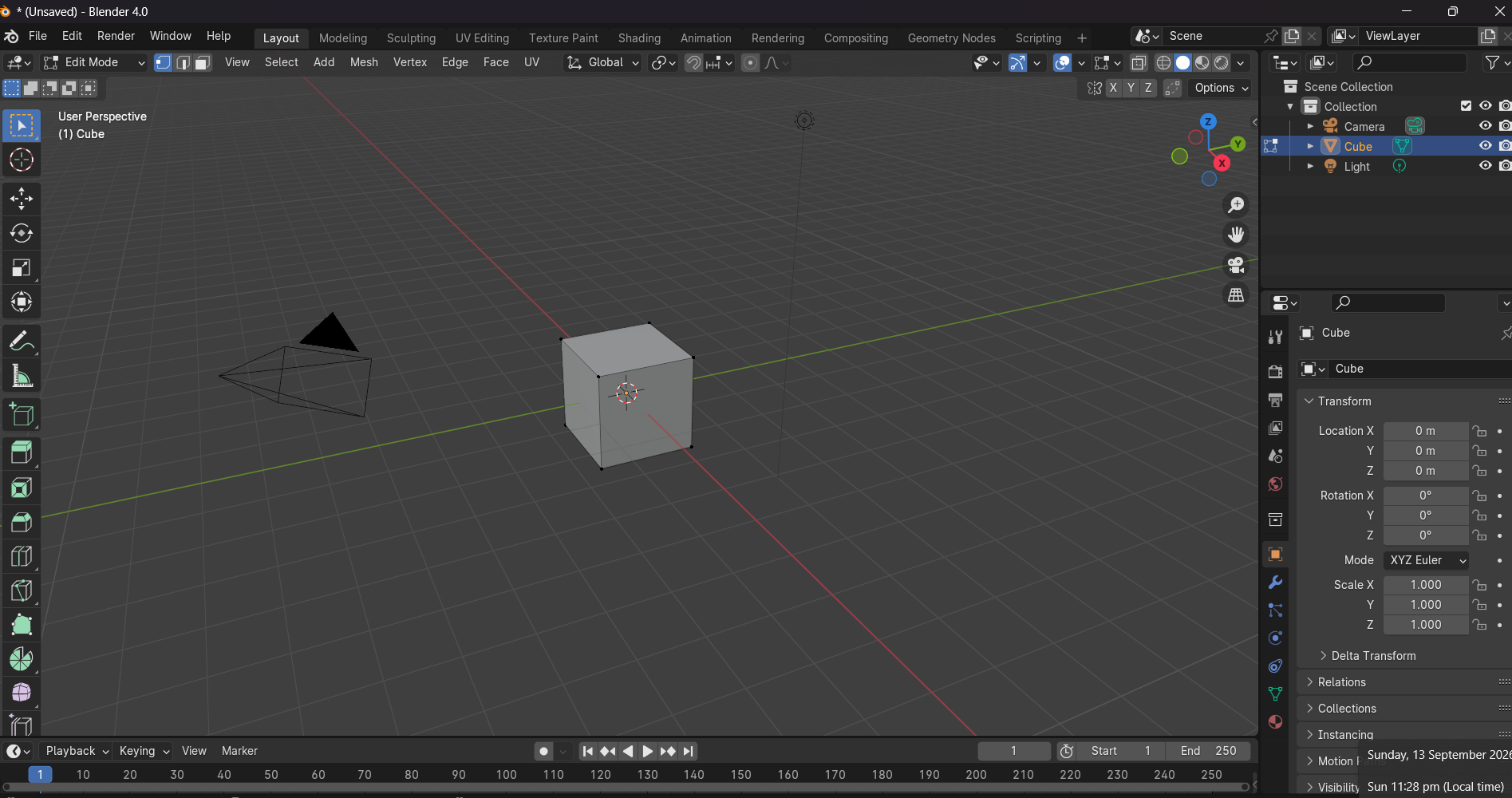 مساحة عمل المواد مع إضاءة HDRI (Shading Workspace)